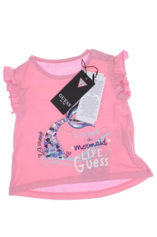 Детска блуза Guess, Размер 3-6m/ 62-68 см, Цвят Розов, Цена 46,20 лв.