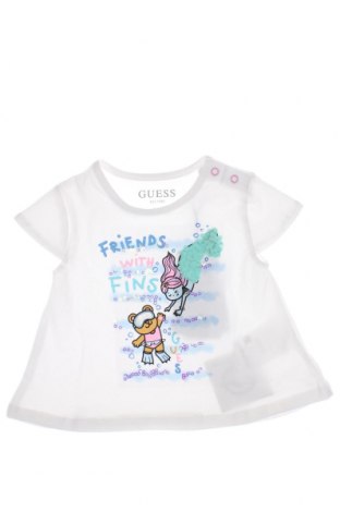 Детска блуза Guess, Размер 3-6m/ 62-68 см, Цвят Бял, Цена 34,65 лв.
