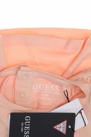 Kinder Shirt Guess, Größe 3-6m/ 62-68 cm, Farbe Orange, Preis 7,94 €