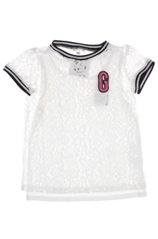 Kinder Shirt Guess, Größe 7-8y/ 128-134 cm, Farbe Weiß, Preis € 15,88