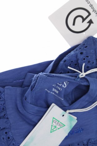 Παιδική μπλούζα Guess, Μέγεθος 3-6m/ 62-68 εκ., Χρώμα Μπλέ, Τιμή 12,30 €