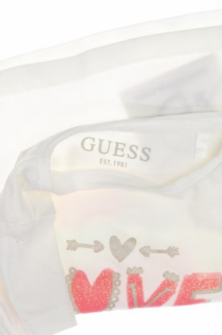 Bluză pentru copii Guess, Mărime 3-6m/ 62-68 cm, Culoare Alb, Preț 66,87 Lei