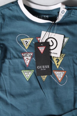 Παιδική μπλούζα Guess, Μέγεθος 9-12m/ 74-80 εκ., Χρώμα Μπλέ, Τιμή 21,83 €