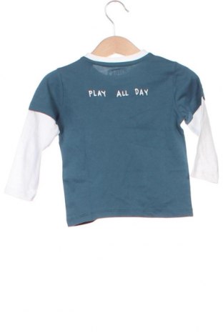Bluză pentru copii Guess, Mărime 9-12m/ 74-80 cm, Culoare Albastru, Preț 111,45 Lei