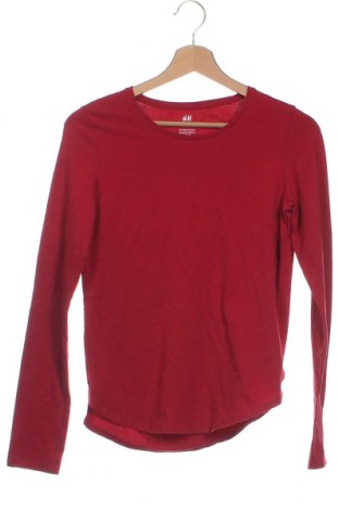 Детска блуза H&M, Размер 12-13y/ 158-164 см, Цвят Червен, Цена 3,52 лв.