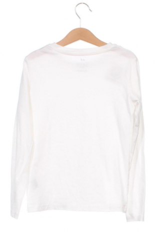 Детска блуза H&M, Размер 6-7y/ 122-128 см, Цвят Бял, Цена 5,04 лв.