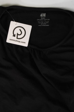 Детска блуза H&M, Размер 12-13y/ 158-164 см, Цвят Черен, Цена 4,73 лв.