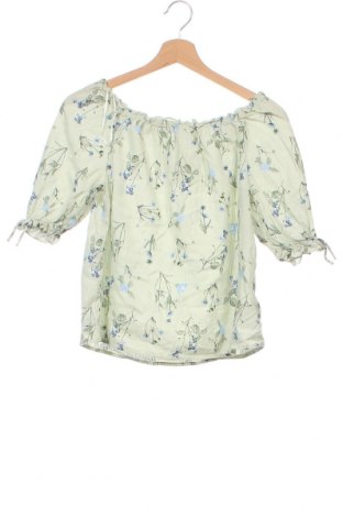 Детска блуза H&M, Размер 14-15y/ 168-170 см, Цвят Зелен, Цена 10,22 лв.