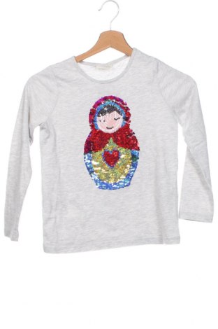 Детска блуза LCW, Размер 7-8y/ 128-134 см, Цвят Сив, Цена 7,06 лв.