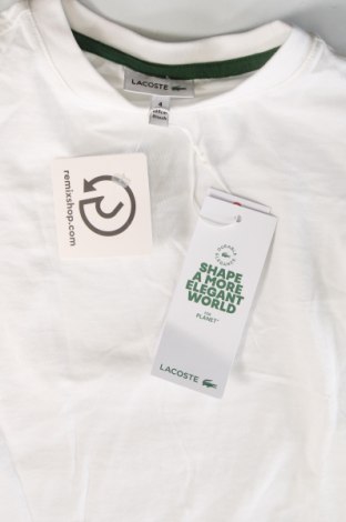 Kinder Shirt Lacoste, Größe 3-4y/ 104-110 cm, Farbe Weiß, Preis 41,24 €