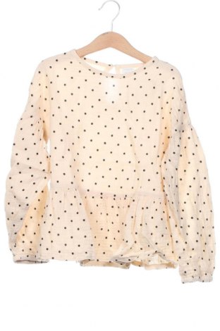 Детска блуза Lindex, Размер 7-8y/ 128-134 см, Цвят Екрю, Цена 7,04 лв.