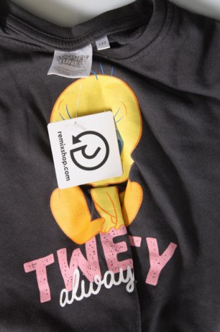 Детска блуза Looney Tunes, Размер 5-6y/ 116-122 см, Цвят Сив, Цена 6,33 лв.