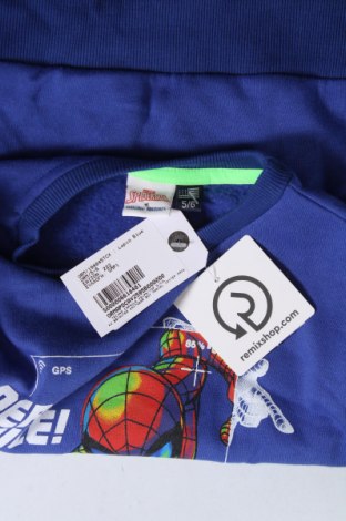 Kinder Shirt Marvel, Größe 5-6y/ 116-122 cm, Farbe Blau, Preis 13,15 €