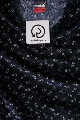 Детска блуза Match, Размер 8-9y/ 134-140 см, Цвят Син, Цена 7,20 лв.