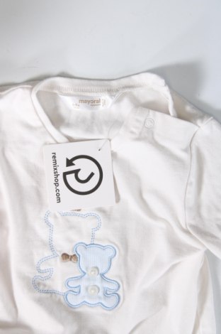 Kinder Shirt Mayoral, Größe 6-9m/ 68-74 cm, Farbe Weiß, Preis 5,40 €