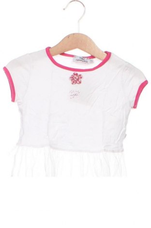 Детска блуза Mini Raxevsky, Размер 18-24m/ 86-98 см, Цвят Бял, Цена 21,51 лв.