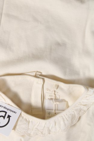 Детска блуза Noa Noa, Размер 8-9y/ 134-140 см, Цвят Екрю, Цена 30,60 лв.