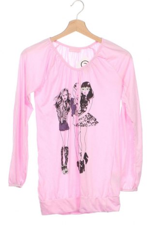 Детска блуза Okay, Размер 13-14y/ 164-168 см, Цвят Розов, Цена 4,07 лв.