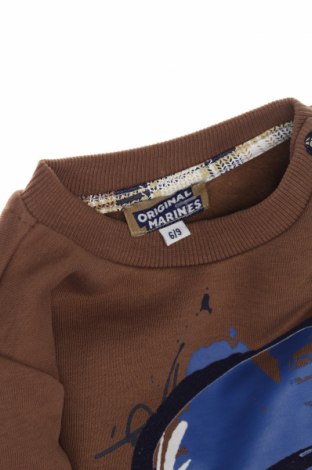 Kinder Shirt Original Marines, Größe 6-9m/ 68-74 cm, Farbe Braun, Preis 26,29 €