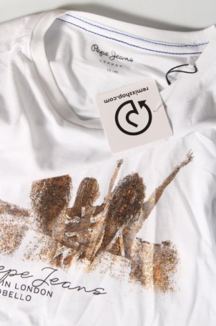 Kinder Shirt Pepe Jeans, Größe 9-10y/ 140-146 cm, Farbe Weiß, Preis € 17,53