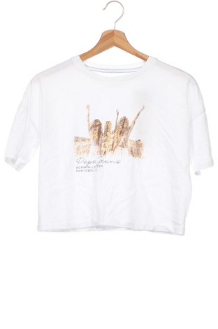 Kinder Shirt Pepe Jeans, Größe 9-10y/ 140-146 cm, Farbe Weiß, Preis € 17,53