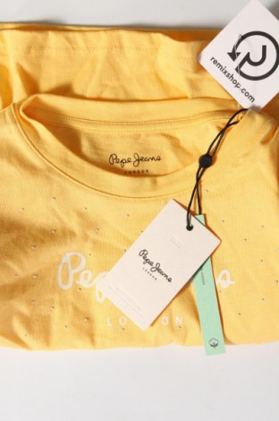 Детска блуза Pepe Jeans, Размер 9-10y/ 140-146 см, Цвят Жълт, Цена 30,60 лв.
