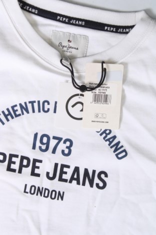 Kinder Shirt Pepe Jeans, Größe 9-10y/ 140-146 cm, Farbe Weiß, Preis € 35,05