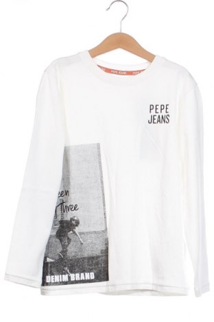 Детска блуза Pepe Jeans, Размер 8-9y/ 134-140 см, Цвят Бял, Цена 37,40 лв.