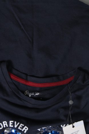 Dziecięca bluzka Pepe Jeans, Rozmiar 9-10y/ 140-146 cm, Kolor Niebieski, Cena 81,56 zł