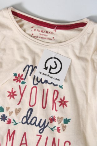 Παιδική μπλούζα Primark, Μέγεθος 7-8y/ 128-134 εκ., Χρώμα Εκρού, Τιμή 6,14 €