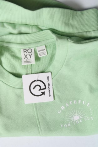 Детска блуза Roxy, Размер 11-12y/ 152-158 см, Цвят Зелен, Цена 51,00 лв.