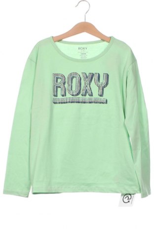 Детска блуза Roxy, Размер 10-11y/ 146-152 см, Цвят Зелен, Цена 15,30 лв.