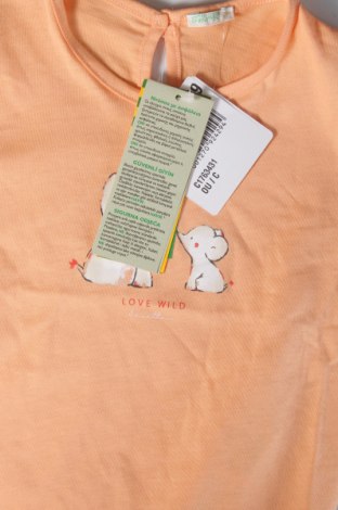 Kinder Shirt United Colors Of Benetton, Größe 12-18m/ 80-86 cm, Farbe Orange, Preis € 26,29