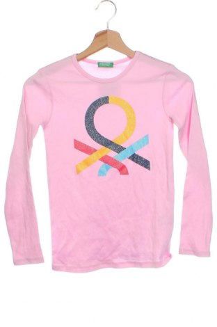 Παιδική μπλούζα United Colors Of Benetton, Μέγεθος 8-9y/ 134-140 εκ., Χρώμα Ρόζ , Τιμή 7,49 €