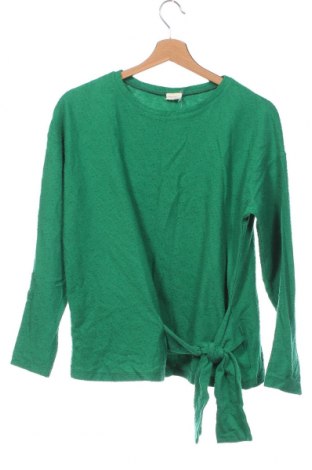 Детска блуза Zara, Размер 12-13y/ 158-164 см, Цвят Зелен, Цена 8,40 лв.