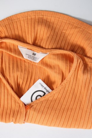 Kinder Strickjacke H&M, Größe 10-11y/ 146-152 cm, Farbe Orange, Preis € 4,18