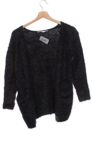 Pulover cu nasturi pentru copii H&M, Mărime 8-9y/ 134-140 cm, Culoare Negru, Preț 55,92 Lei