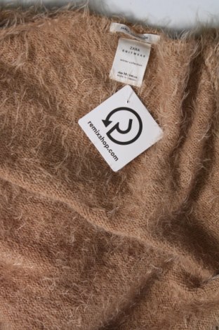 Παιδική ζακέτα Zara Knitwear, Μέγεθος 9-10y/ 140-146 εκ., Χρώμα Καφέ, Τιμή 4,36 €