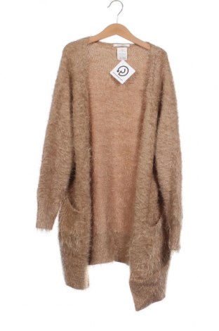 Детска жилетка Zara Knitwear, Размер 9-10y/ 140-146 см, Цвят Кафяв, Цена 8,80 лв.