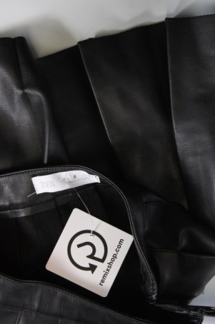 Παιδική δερμάτινη φούστα Zara, Μέγεθος 7-8y/ 128-134 εκ., Χρώμα Μαύρο, Τιμή 14,00 €