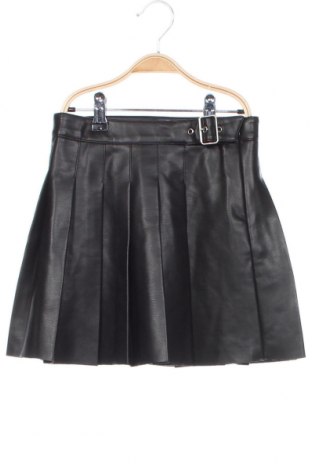 Παιδική δερμάτινη φούστα Zara, Μέγεθος 7-8y/ 128-134 εκ., Χρώμα Μαύρο, Τιμή 8,40 €