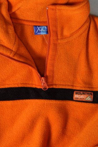 Детска поларена блуза, Размер 6-7y/ 122-128 см, Цвят Оранжев, Цена 26,00 лв.