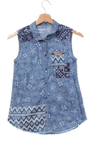 Детска риза Desigual, Размер 11-12y/ 152-158 см, Цвят Син, Цена 17,60 лв.