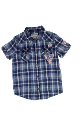Παιδικό πουκάμισο Guess, Μέγεθος 8-9y/ 134-140 εκ., Χρώμα Μπλέ, Τιμή 21,03 €