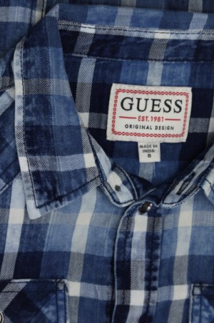 Детска риза Guess, Размер 8-9y/ 134-140 см, Цвят Син, Цена 34,00 лв.