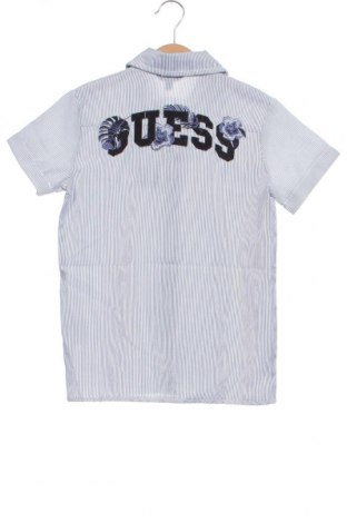 Dziecięca koszula Guess, Rozmiar 7-8y/ 128-134 cm, Kolor Niebieski, Cena 90,63 zł