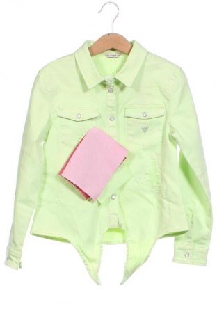 Παιδικό πουκάμισο Guess, Μέγεθος 7-8y/ 128-134 εκ., Χρώμα Πράσινο, Τιμή 19,28 €