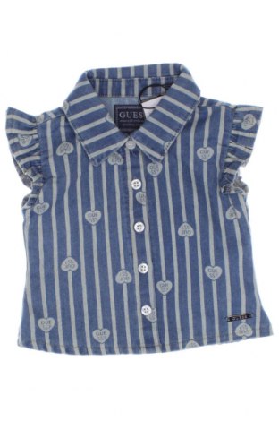 Dziecięca koszula Guess, Rozmiar 3-6m/ 62-68 cm, Kolor Niebieski, Cena 72,50 zł