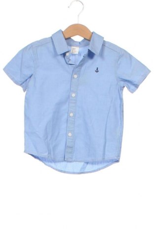 Παιδικό πουκάμισο H&M, Μέγεθος 18-24m/ 86-98 εκ., Χρώμα Μπλέ, Τιμή 3,61 €