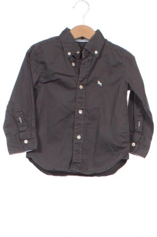 Παιδικό πουκάμισο H&M L.O.G.G., Μέγεθος 18-24m/ 86-98 εκ., Χρώμα Γκρί, Τιμή 3,43 €